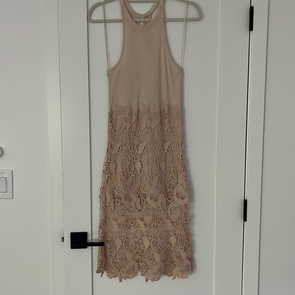 Free People Dress, cream size XS - Picture 1 of 5